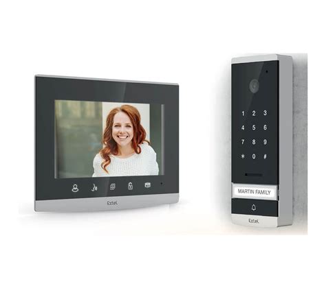 Visiophone Connect Extel Avec Cran Pouces Interphone Carillon