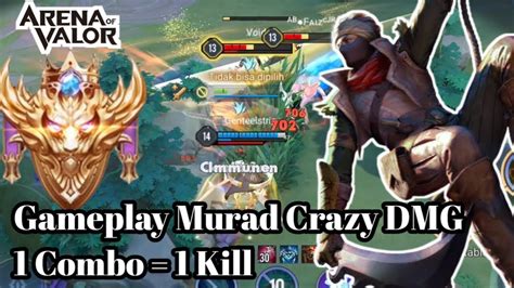 Gameplay Murad Insane Damage Murad Arena Of Valor Aov Rov