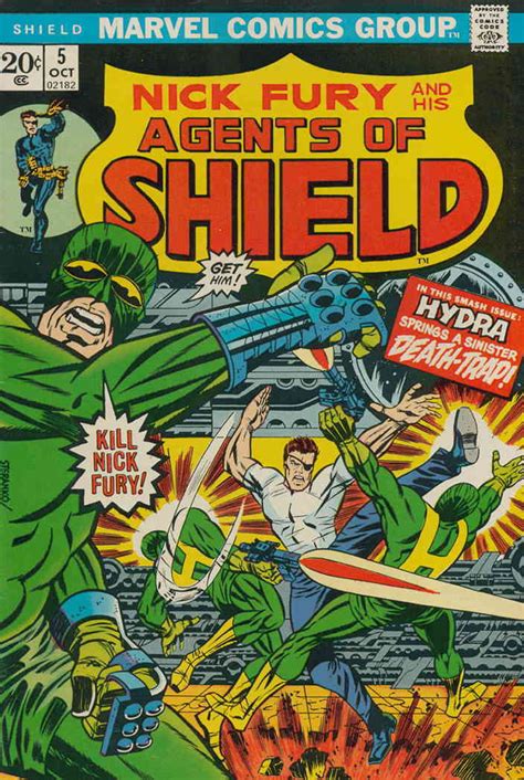 Shield Fn Marvel Steranko Nick Fury And His Agents Of S H I E L