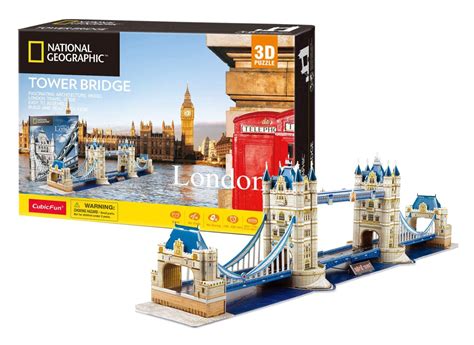 Cubicfun D Puzzle National Geographic Tower Bridge D Lk Puzzle