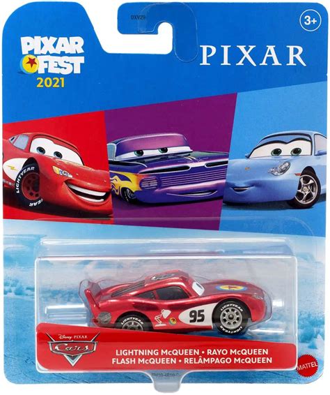 Disney Pixar Cars Cars 3 Pixar Fest 2021 Lightning McQueen 155 Diecast ...