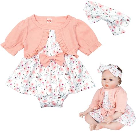 Adorable Tatudoll Reborn Baby Doll Clothes Girl Outfits