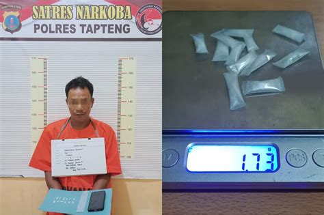 Sat Narkoba Polres Tapteng Tangkap Pengedar Sabu Di Kedai Tiga Barus