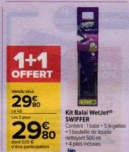 Anti Crise Fr Balai Swiffer Wetjet Chez Carrefour Market 05 09 17