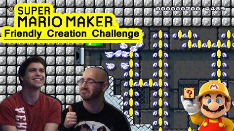 Super Mario Maker Best Friend Creation Challenge Youtube