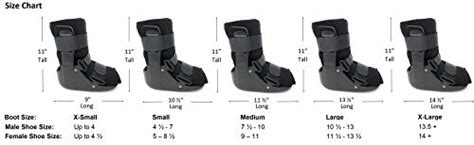 MB Medical Braces Low Top Non Air Fracture Boot X Small L4386 And