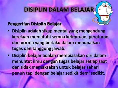 disiplin di sekolah dan disiplin dalam belajar