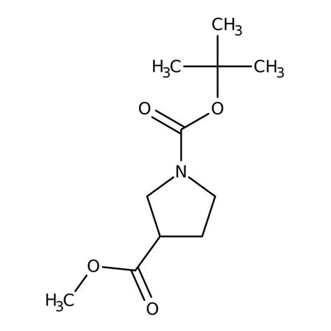 Methyl 1 Boc Pyrrolidine 3 Carboxylate 97 Thermo Scientific Chemicals