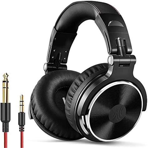 Wired Over Ear Headphones Studio Monitor Mixing Dj Stereo Headsets