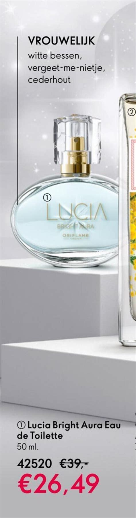 Lucia Bright Aura Eau de Toilette 50 ml aanbieding bij Oriflame