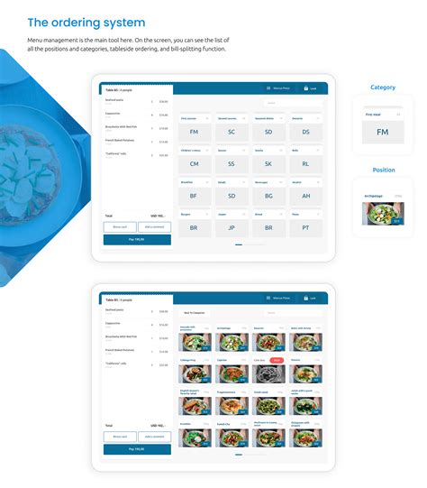 POS System - Restaurant management and ordering system :: Behance