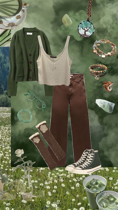 Earth Tones Myfirstshuffle Moodboard Collage Style Styleinspo