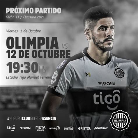 Olimpia Vs 12 De Octubre EN VIVO Y EN DIRECTO Por La Copa De Primera