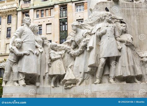 Detail Of The Mih Ly V R Smarty Statue In Budapest Editorial Photo