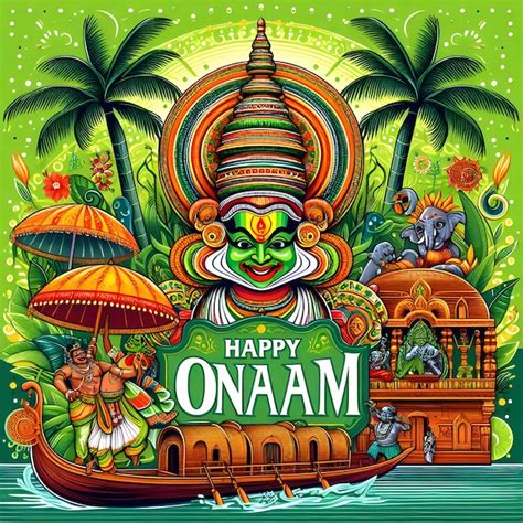 Happy Onam Festival Of Kerala Wishes Greetings Messages Whatsapp Status