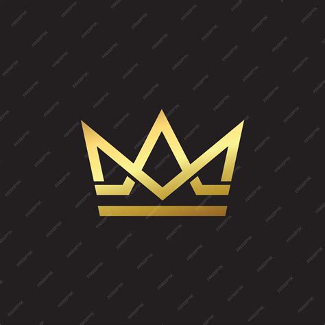 premium vector vector modern crown logo abstract design