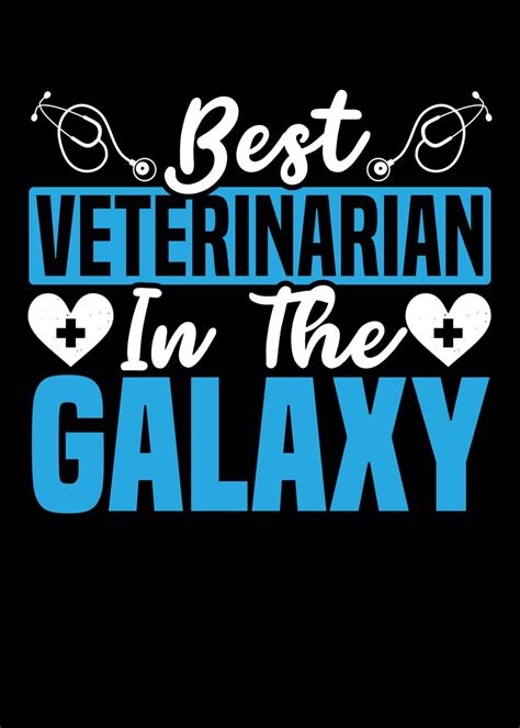 'Veterinarian' Poster, picture, metal print, paint by NAO | Displate