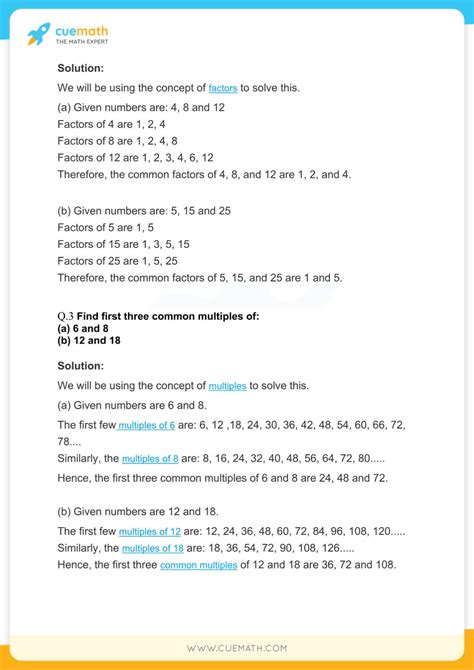 NCERT Solutions Class 6 Maths Chapter 3 Exercise 3 4 Playing With