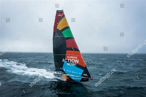 Skipper Boris Herrmann Germany On Imoca Editorial Stock Photo Stock