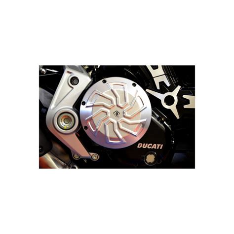 Ducati Diavel 1260 Silver Wet Clutch Cover By Ducabike