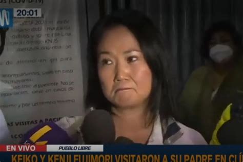 Keiko Fujimori Tras Crisis Médica De Alberto Fujimori “solo Ha Sido Un