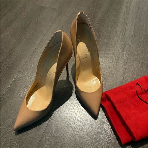 Christian Louboutin Pigalle Nude Mm Heel Authent Gem