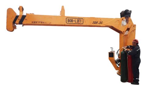 6 3 Ton Telescopic Boom Marine Crane BOB LIFT