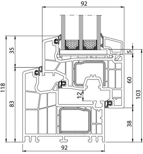 Salamander Bluevolution Pvc Window System For B B Debesto