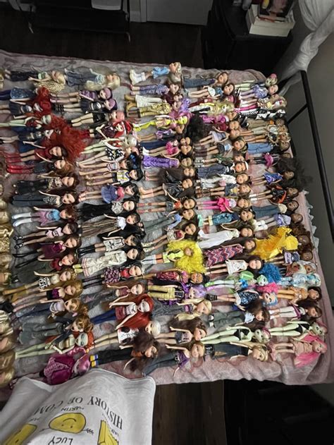 My complete collection of dolls. I really am prioritizing the ...