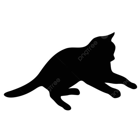 Colección De Gatos Forma De Mascota De Dibujo De Silueta Vectorial Vector Png Dibujos Dibujo