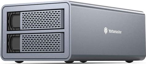 Внешний корпус жесткого диска Yottamaster 2 Bay RAID для жестких дисков ...