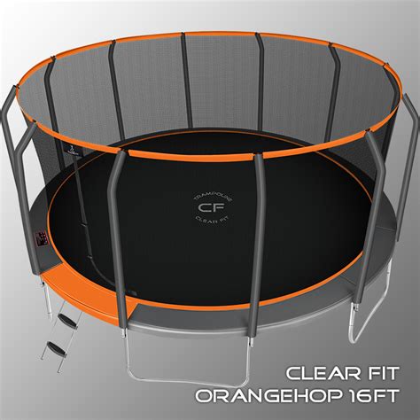 Clear Fit 16Ft - Батут серии OrangeHop - купить в официальном интернет ...