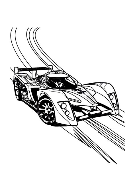 Carro Hot Wheels Para Colorir Imprimir Desenhos