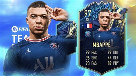 FIFA 22 KYLIAN MBAPPE 97 TOTS PLAYER REVIEW I FIFA 22 ULTIMATE TEAM