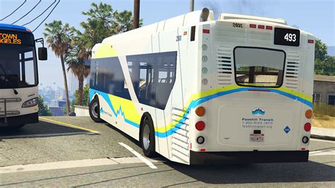 La Foothill Transit Liveries For New Flyer Xcelsior No Cap Gta Mods