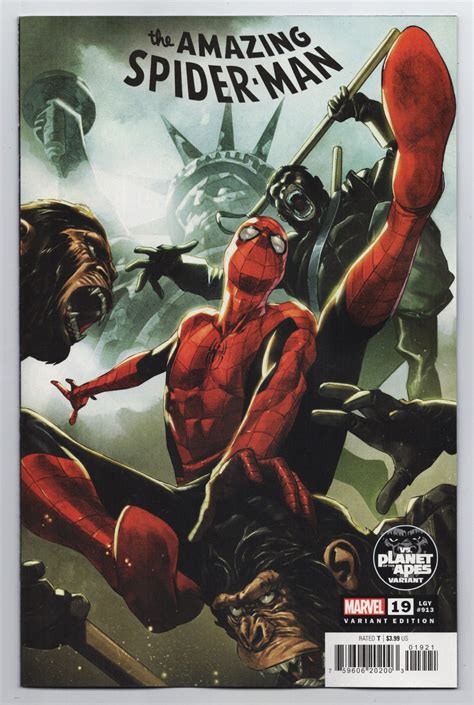 Amazing Spider Man 19 Mobili Planet Of The Apes Variant Marvel 2023