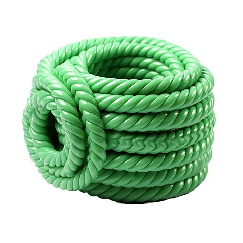 Ai Generated A Plastic Rope Png Isolated On Transparent Background