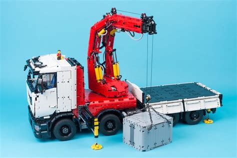 Lego Crane Truck | Lego crane, Lego technic truck, Lego truck