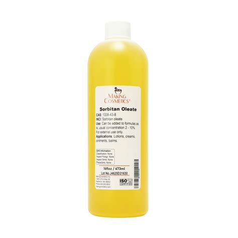 Sorbitan Oleate 1021 | MakingCosmetics