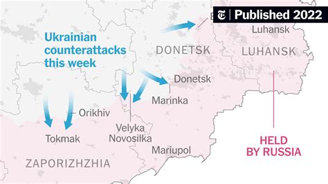 How The Times Has Mapped the War in Ukraine - The New York Times