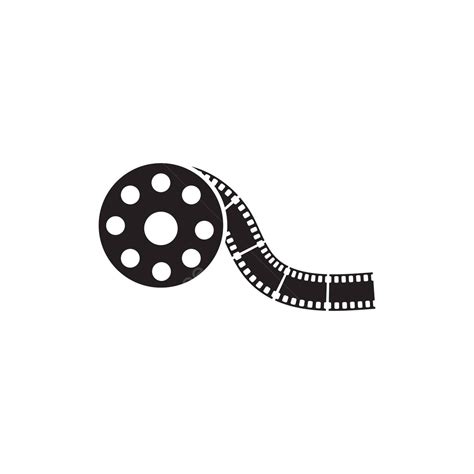 Filmstrip Logo Template Tape Industry P Vector Tape Industry P Png