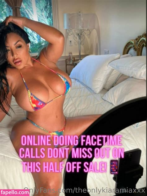 Theonlykiaramiaxxx Nude Leaked Onlyfans Photo Fapello