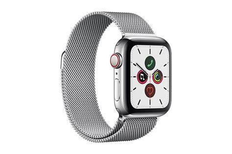 Apple Watch S5 LTE 44mm viền thép dây thép | HAT SMARTHOME