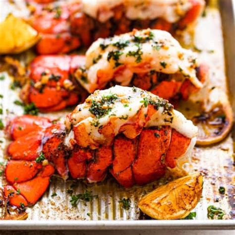 Easy Baked Lobster Tail Recipe Buttery Oven Baked Lobster Tails