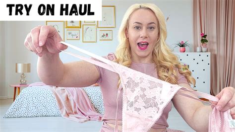 Lingerie Try On Haul Hot MILF Thong Porn Feat Michellexm By FapHouse