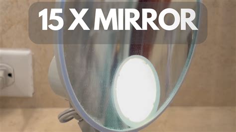 Floxite X Supervision Magnifying Mirror Light Review Youtube