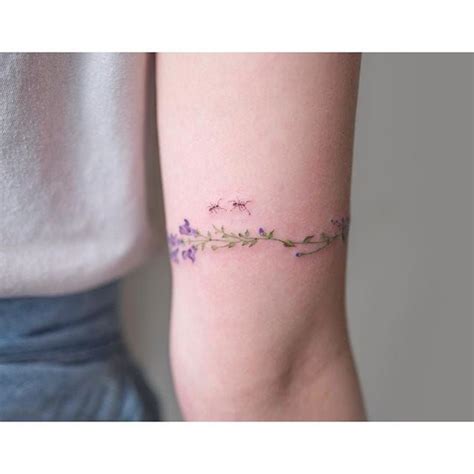 Never Take it Off: Stunning Floral Bracelet Tattoos • Tattoodo