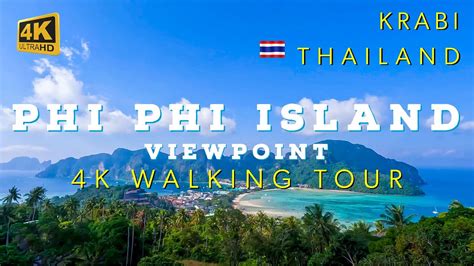 4K 60fps Thailand Free Walking Tour Spaziergang Zu Den Viewpoints Auf