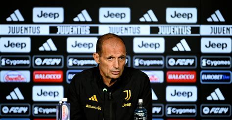 Massimiliano Allegri Presenta Juventus Genoa In Conferenza Stampa