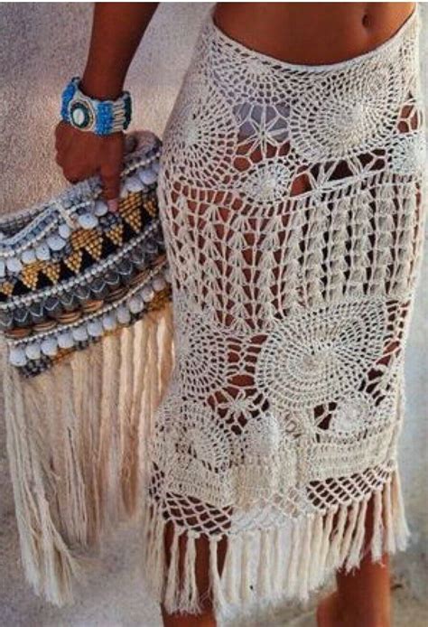 20 Crochet Women Skirt Free Patterns For